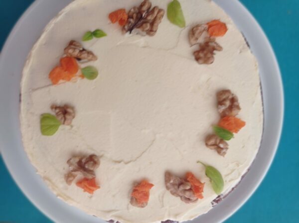 Pastel de zanahoria vegano - Image 2